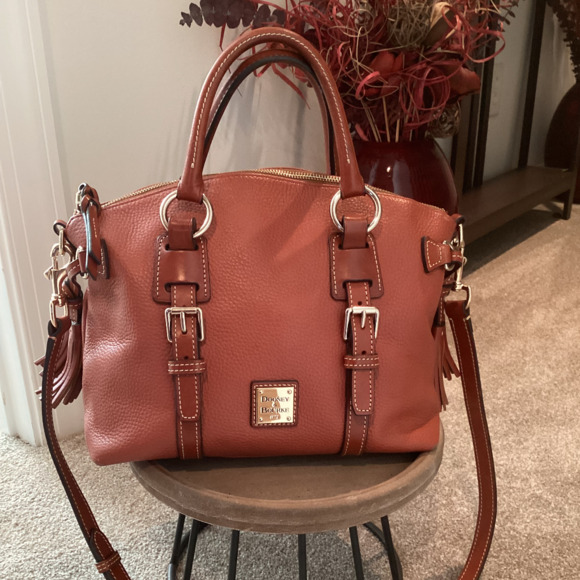 Dooney & Bourke Brown Shoulder Bag - Picture 1 of 5